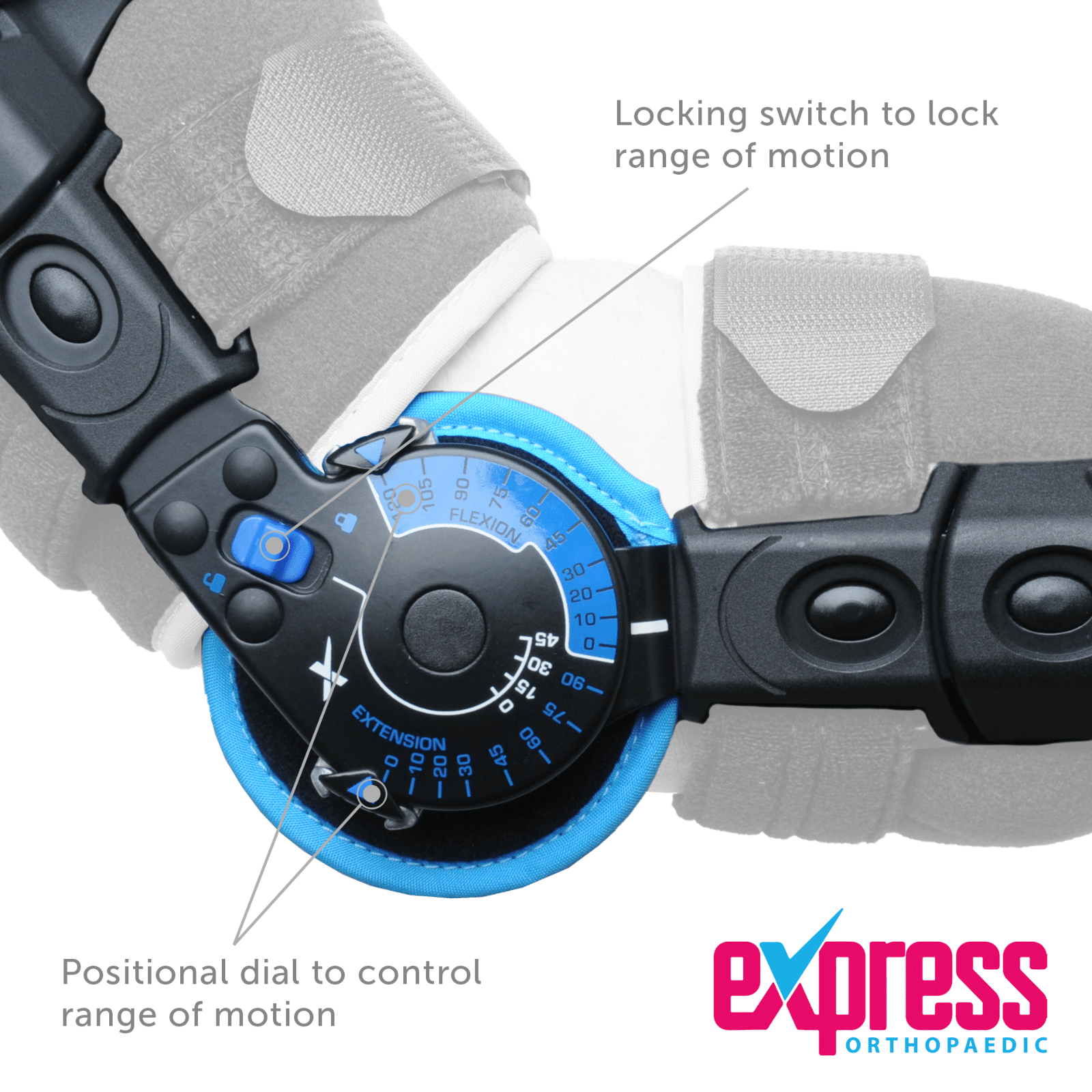 Post Op ROM Elbow Brace