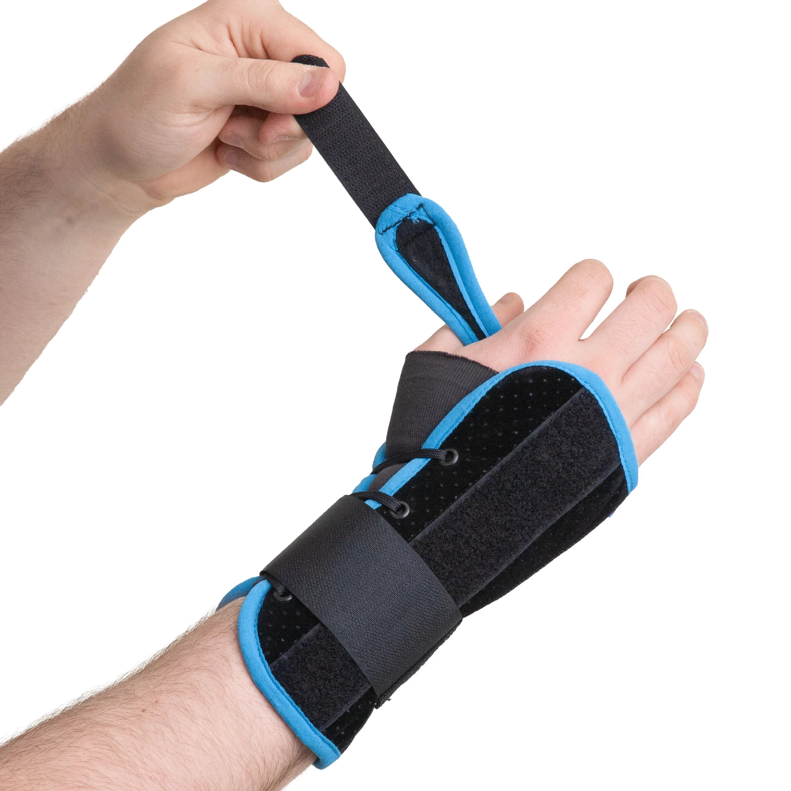 Pull-Tab Wrist Lacer