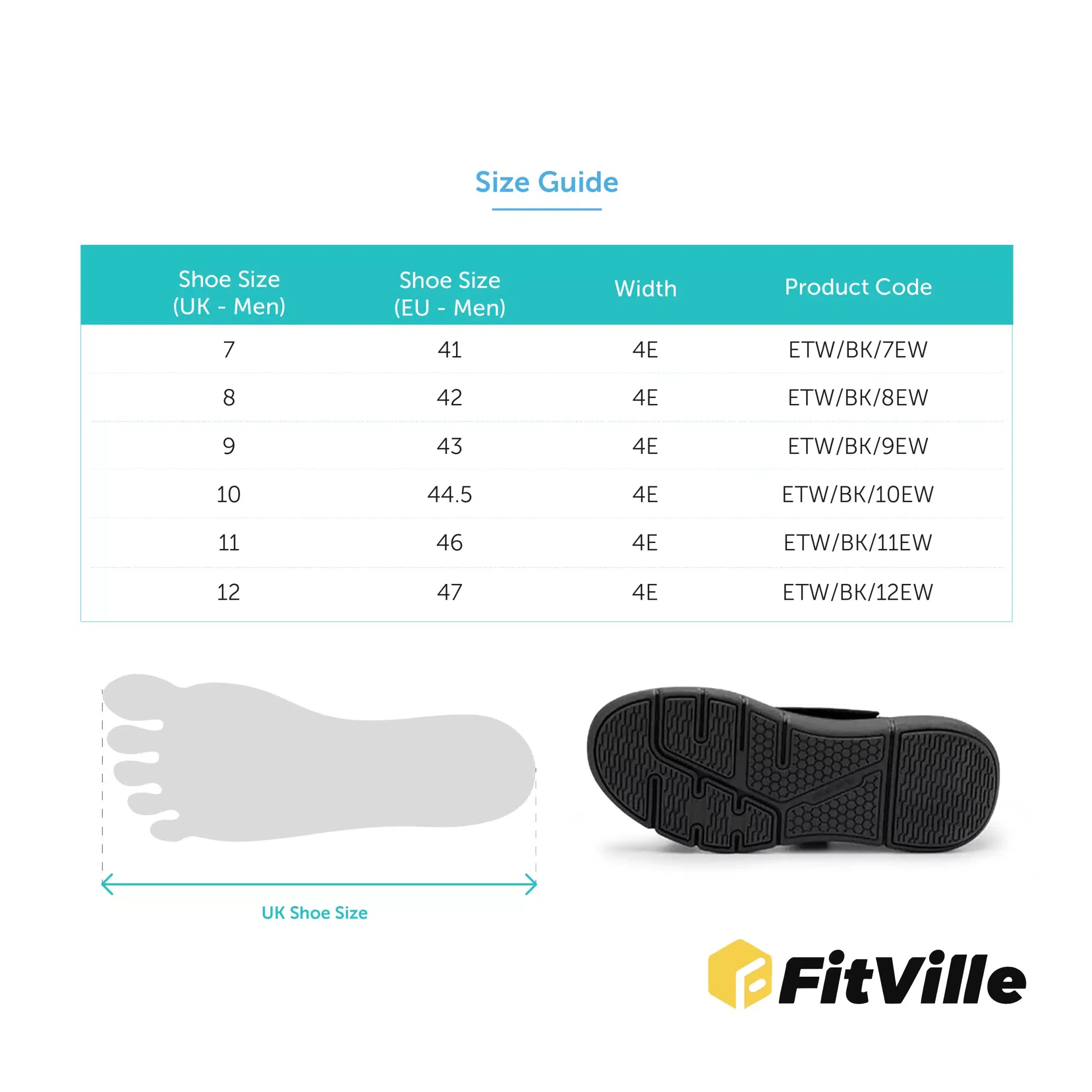 FitVille Men's EasyTop Wings Diabetic Shoes