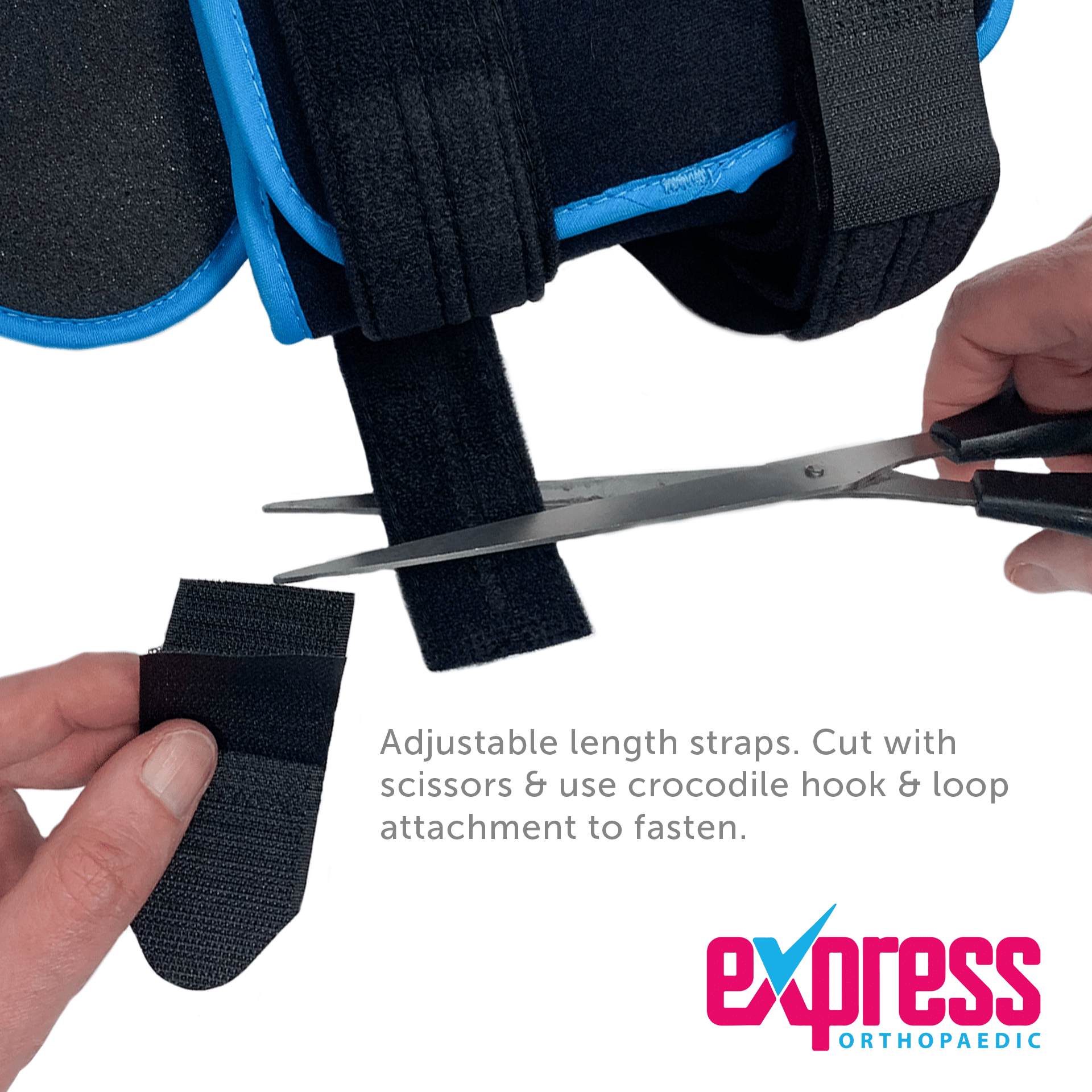 Telescopic ROM Knee Brace