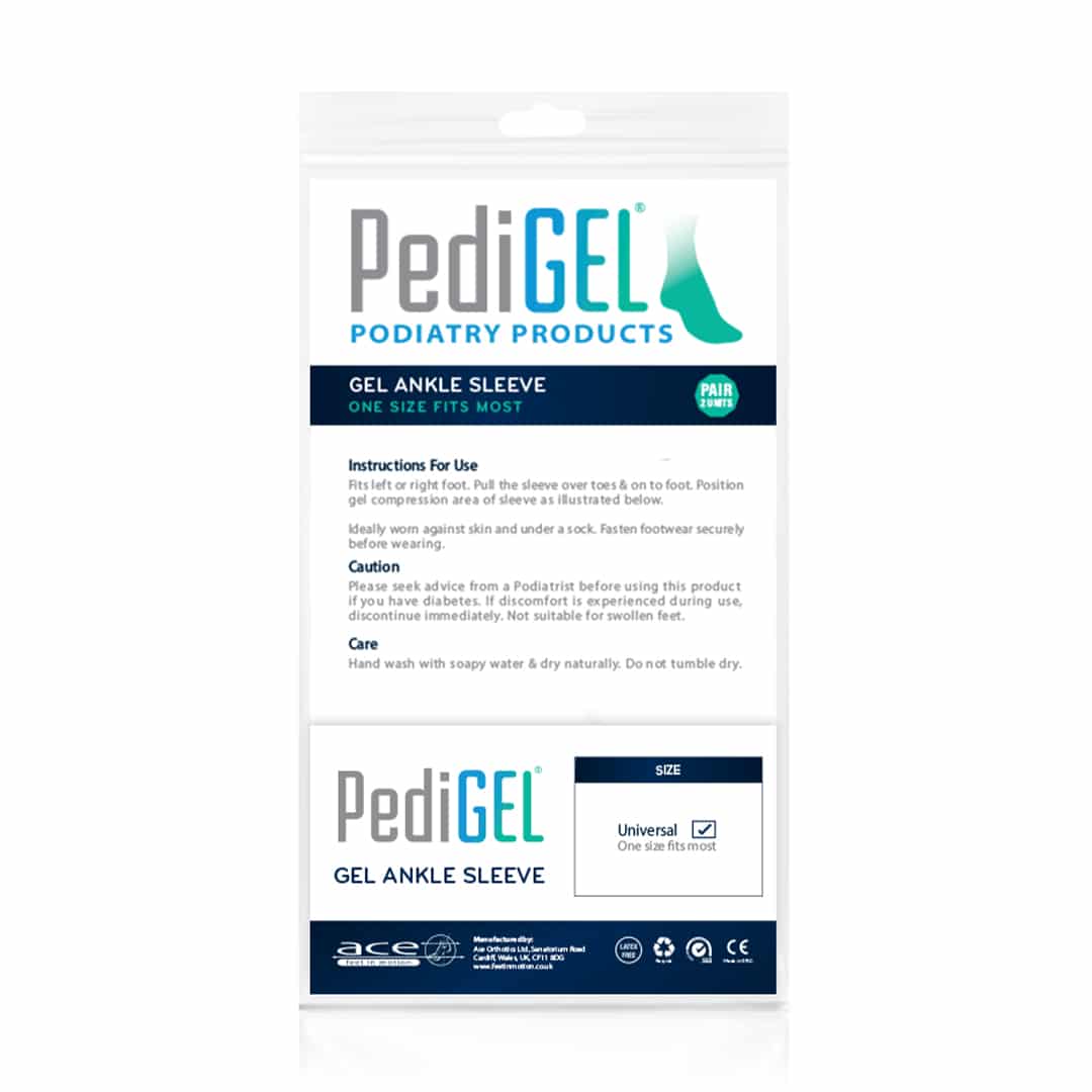 PediGel® Gel Ankle Sleeve (2 Units)