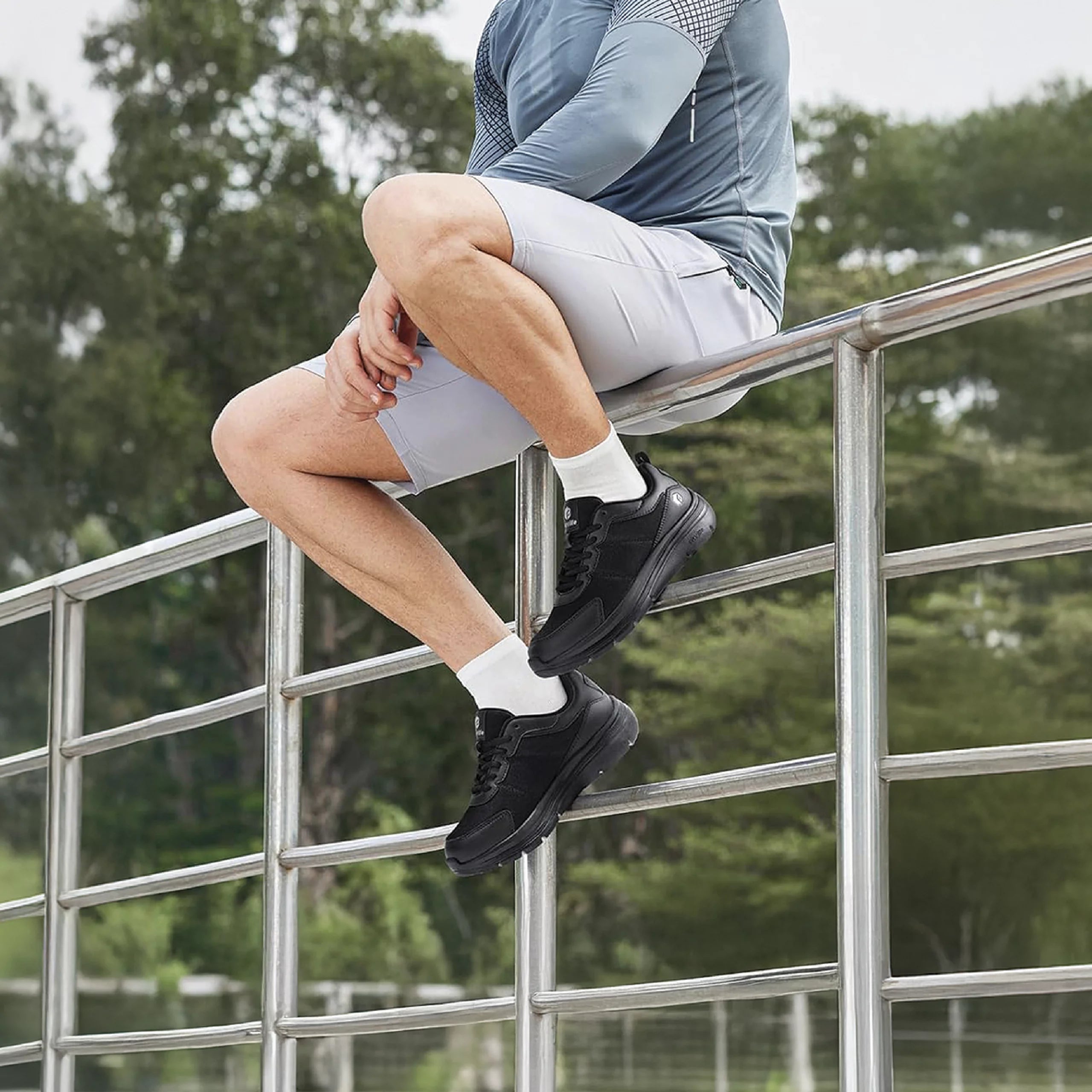 FitVille Men's Rebound Core Walking Shoes