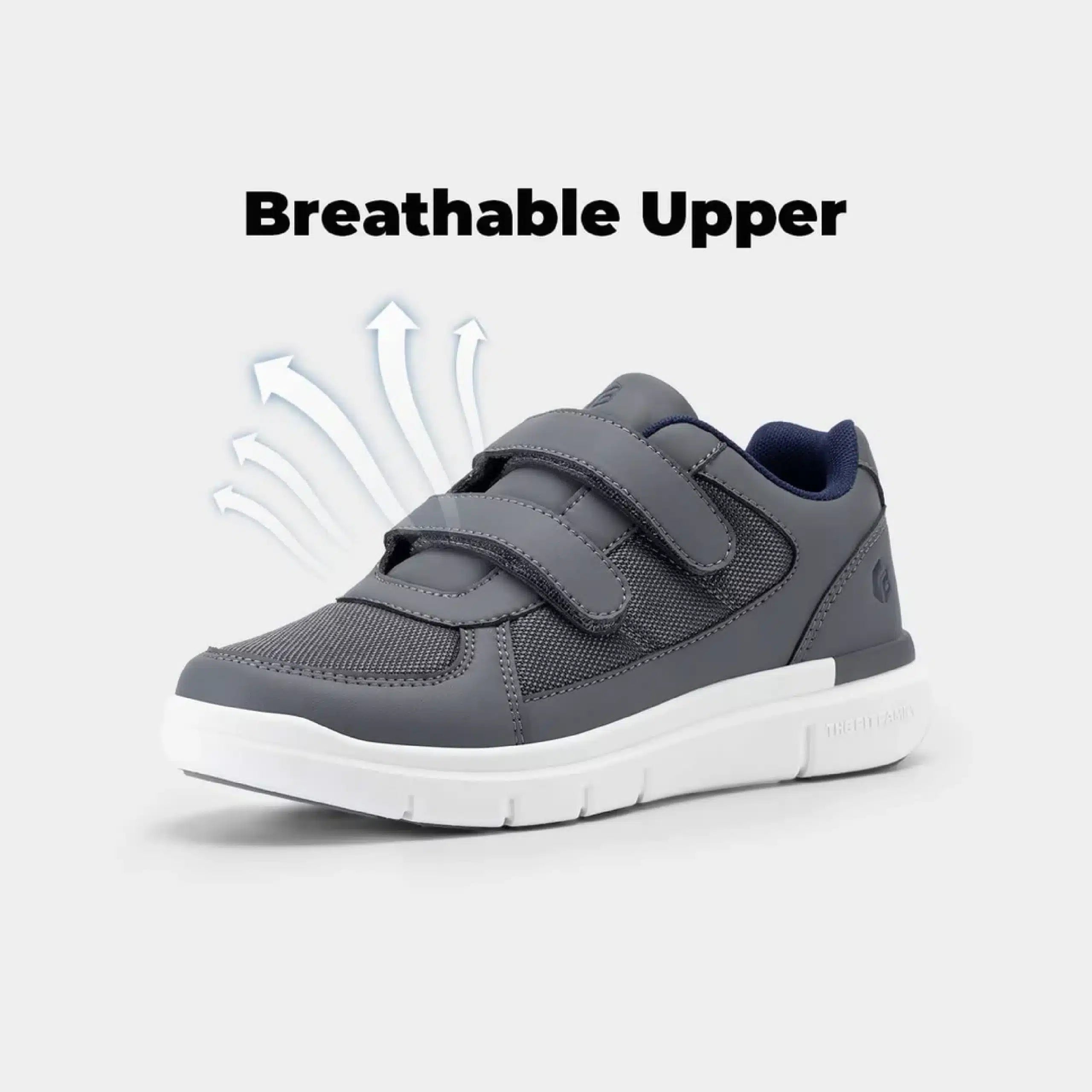 FitVille Men's EasyTop Duo Strap Diabetic Shoes