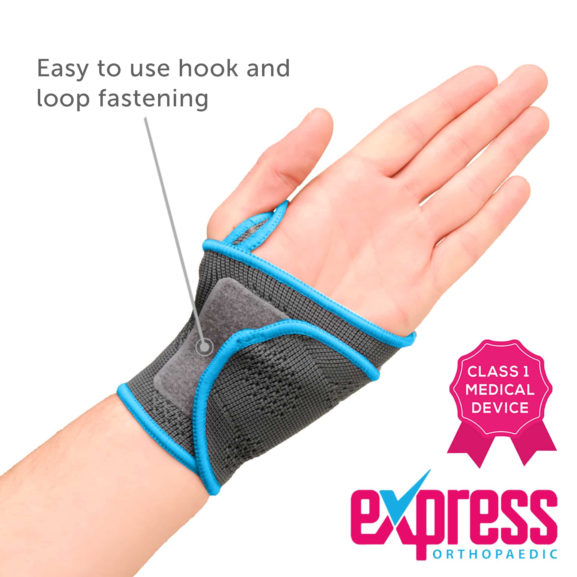 Woven Elastic Wrist Wrap