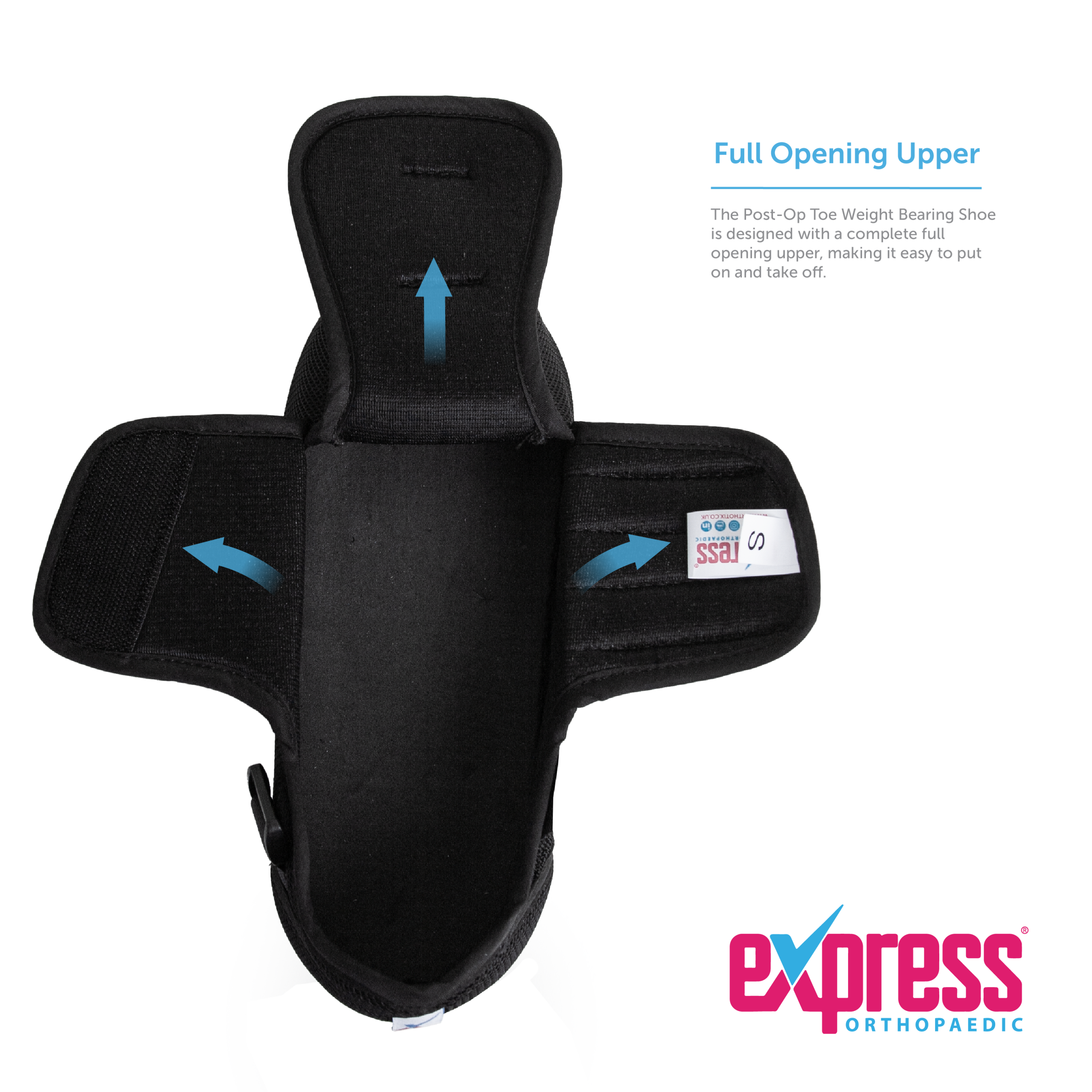 Post-Op Toe Weight Bearing Shoe