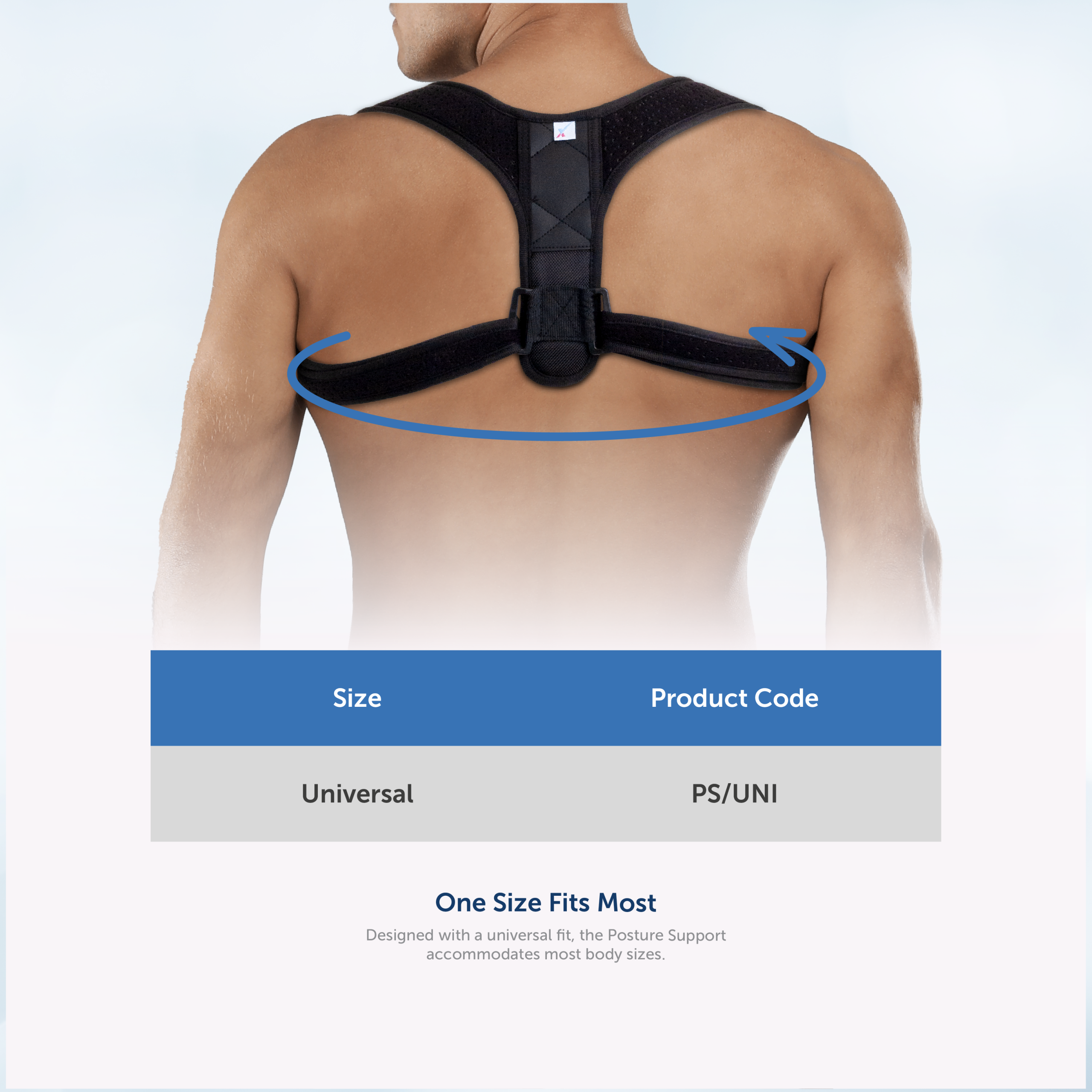 Posture Support by Express Orthopaedic Designed to correct posture and relieve pain