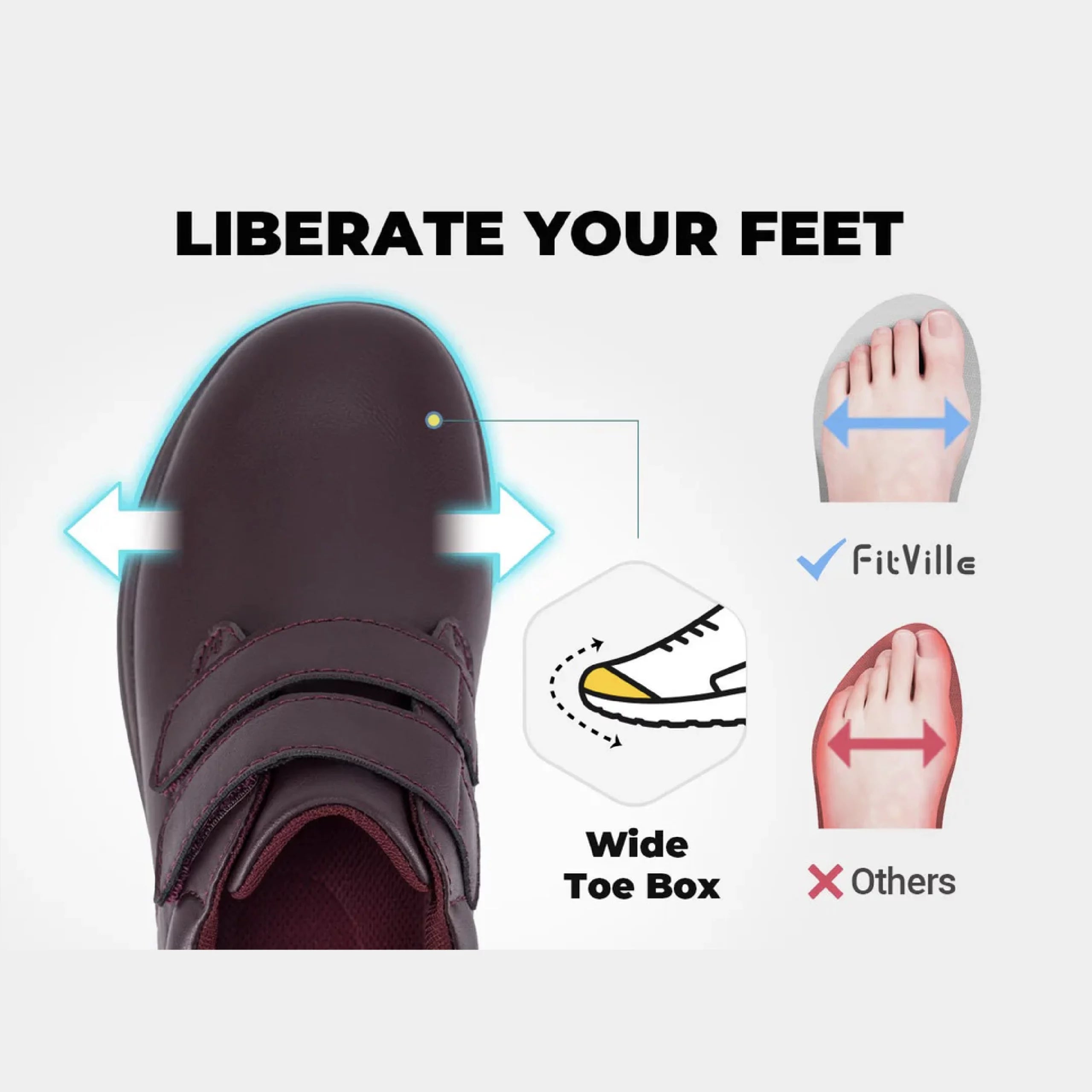 FitVille Women's BriskWalk Elite Dress Shoes