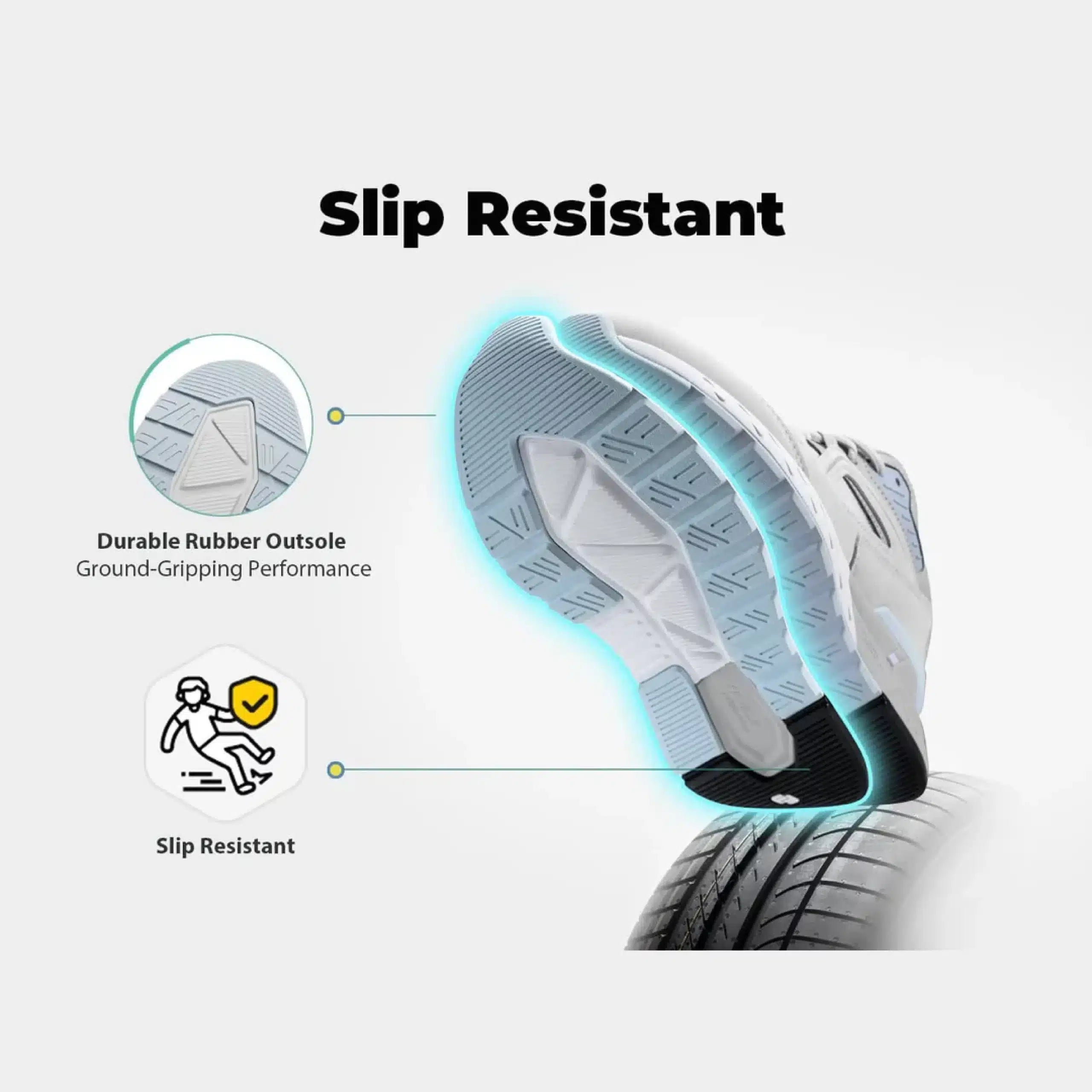 FitVille Women's Rebound Core Walking Shoes