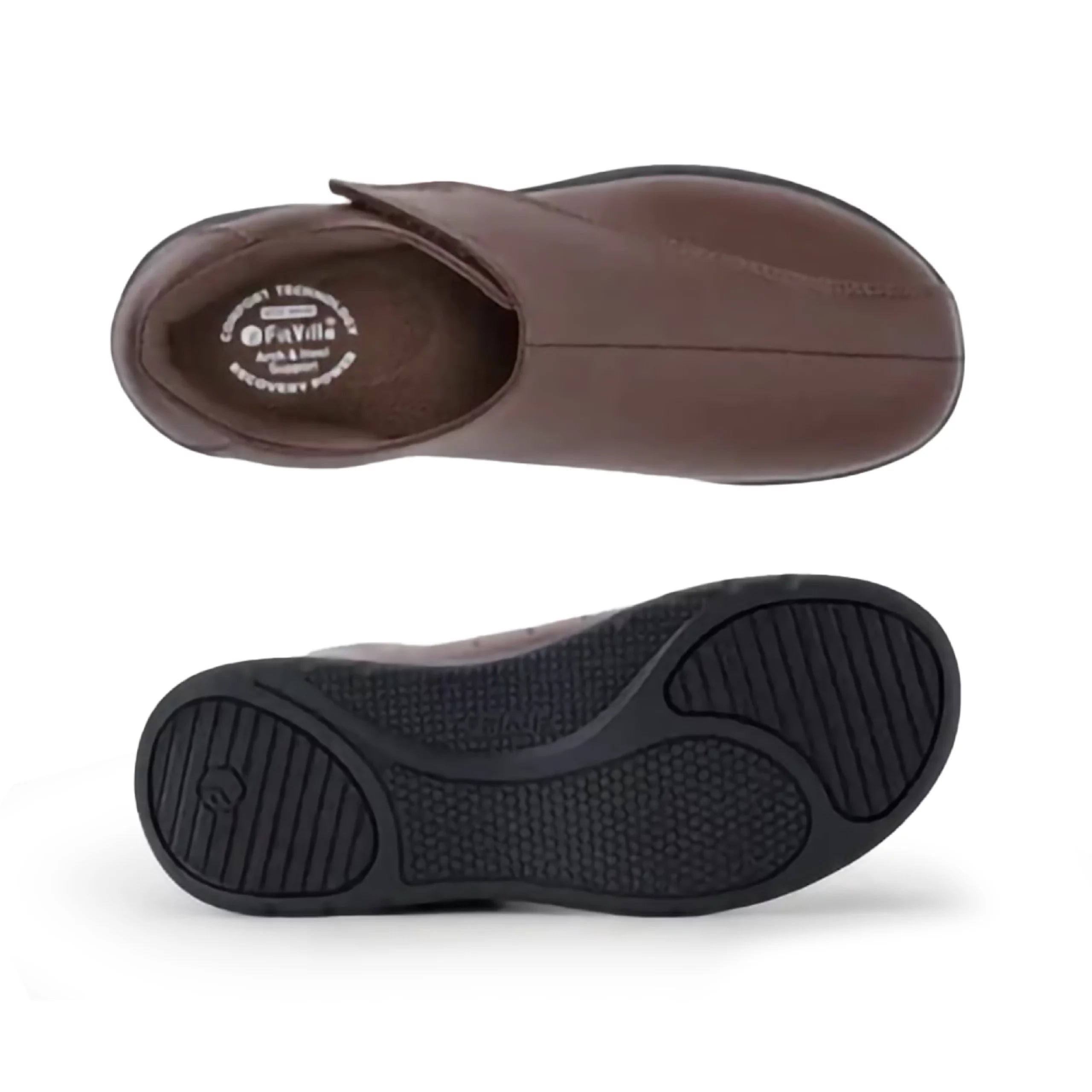 FitVille Women's EasyTop Deluxe Dress Shoes