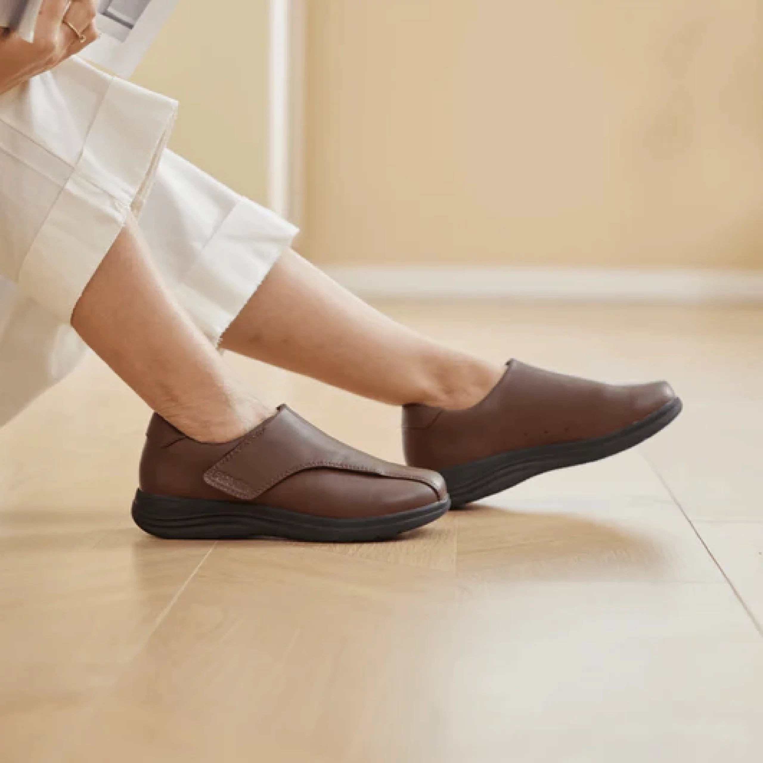 FitVille Women's EasyTop Deluxe Dress Shoes