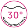 30 Degree Machine Washable