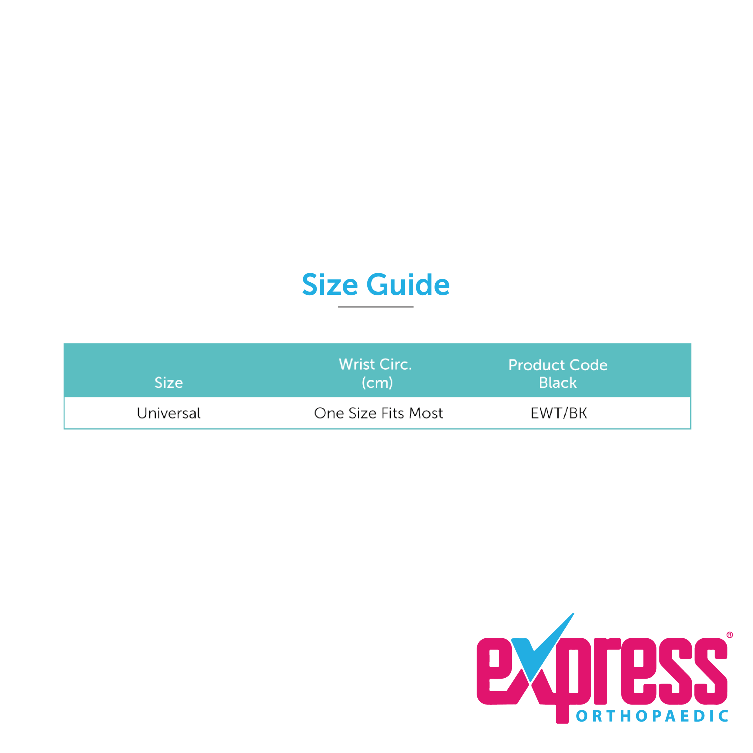 Elasticated Wrist Strap & Thumb Sleeve