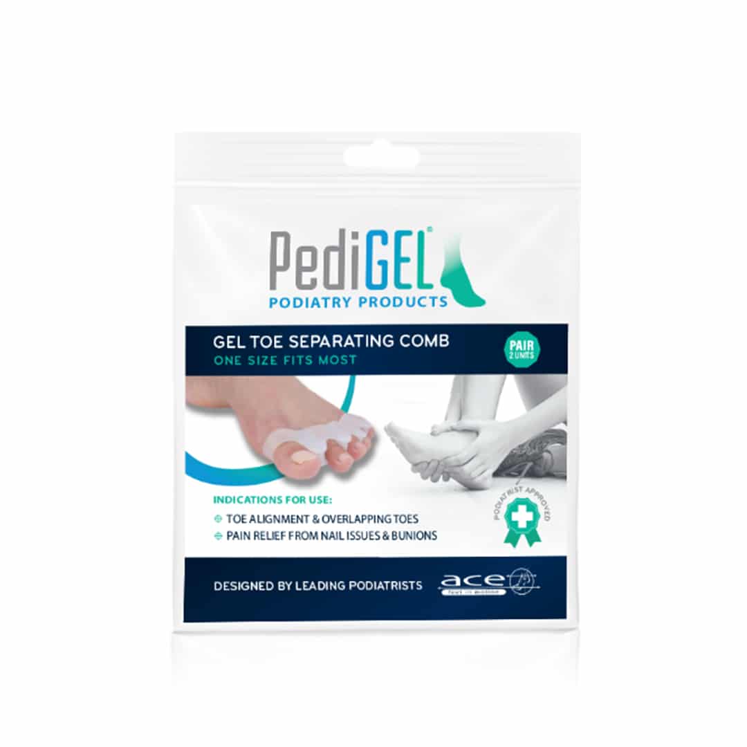 PediGel® Gel Toe Separating Comb (Pair)