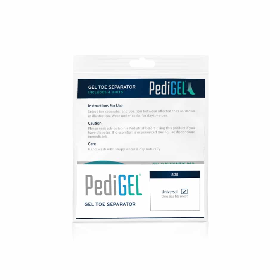 PediGel® Gel Toe Separator (4 Units)
