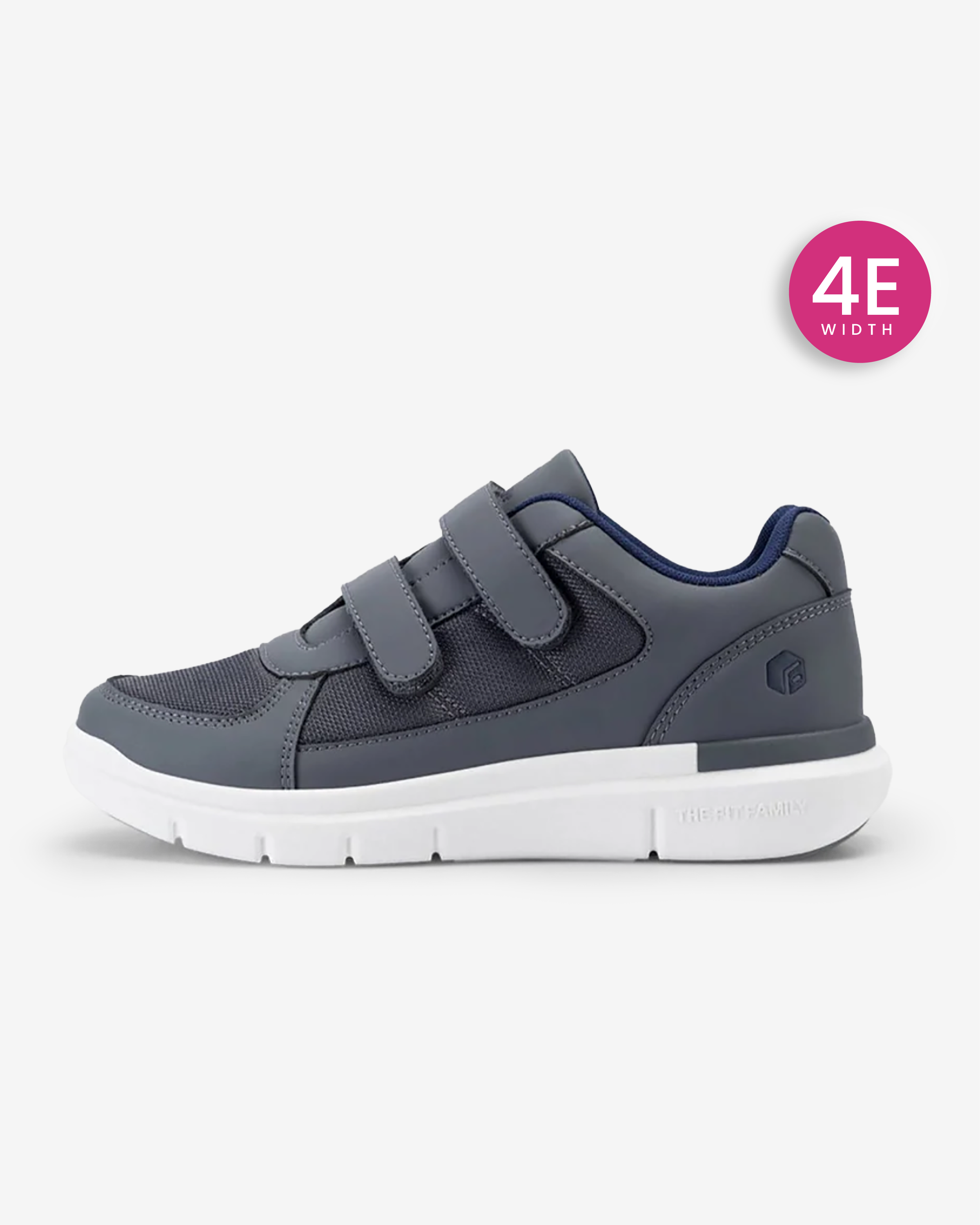 FitVille Men's EasyTop Duo Strap Diabetic Shoes