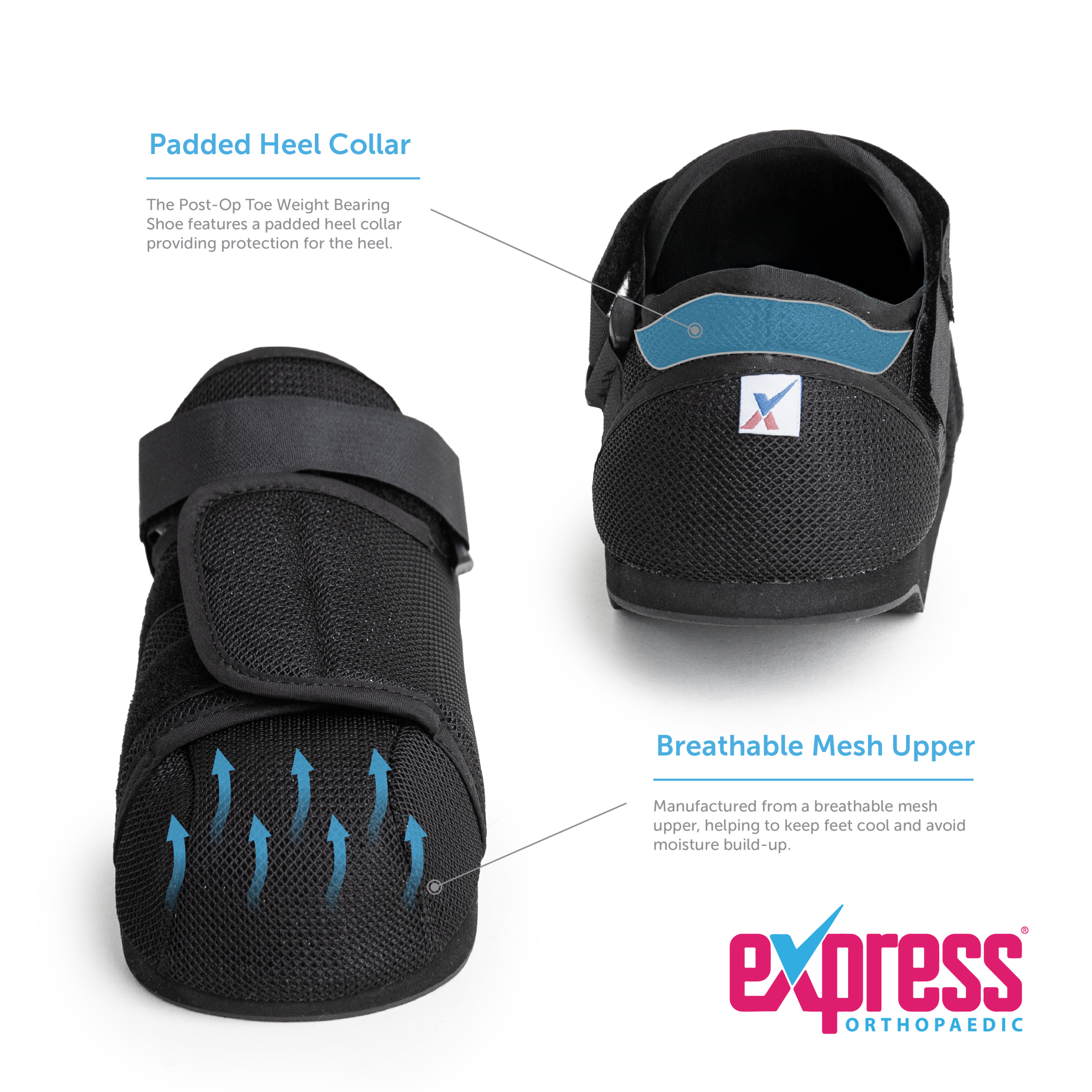 Post-Op Toe Weight Bearing Shoe