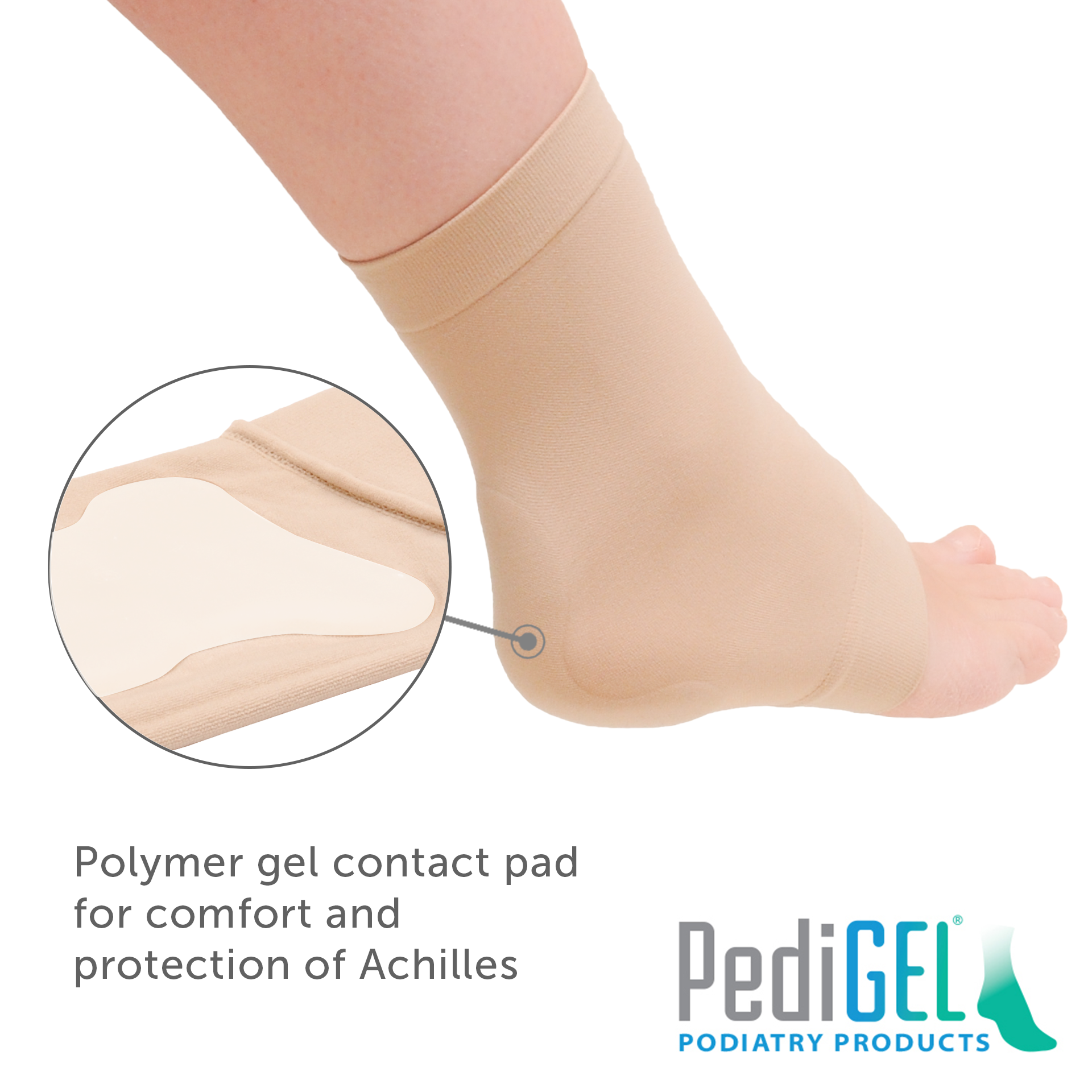 PediGel® Gel Achilles Sleeve (2 Units)