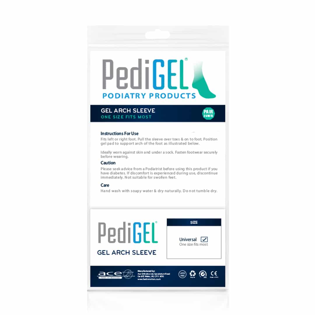 PediGel® Gel Arch Sleeve (Pair)
