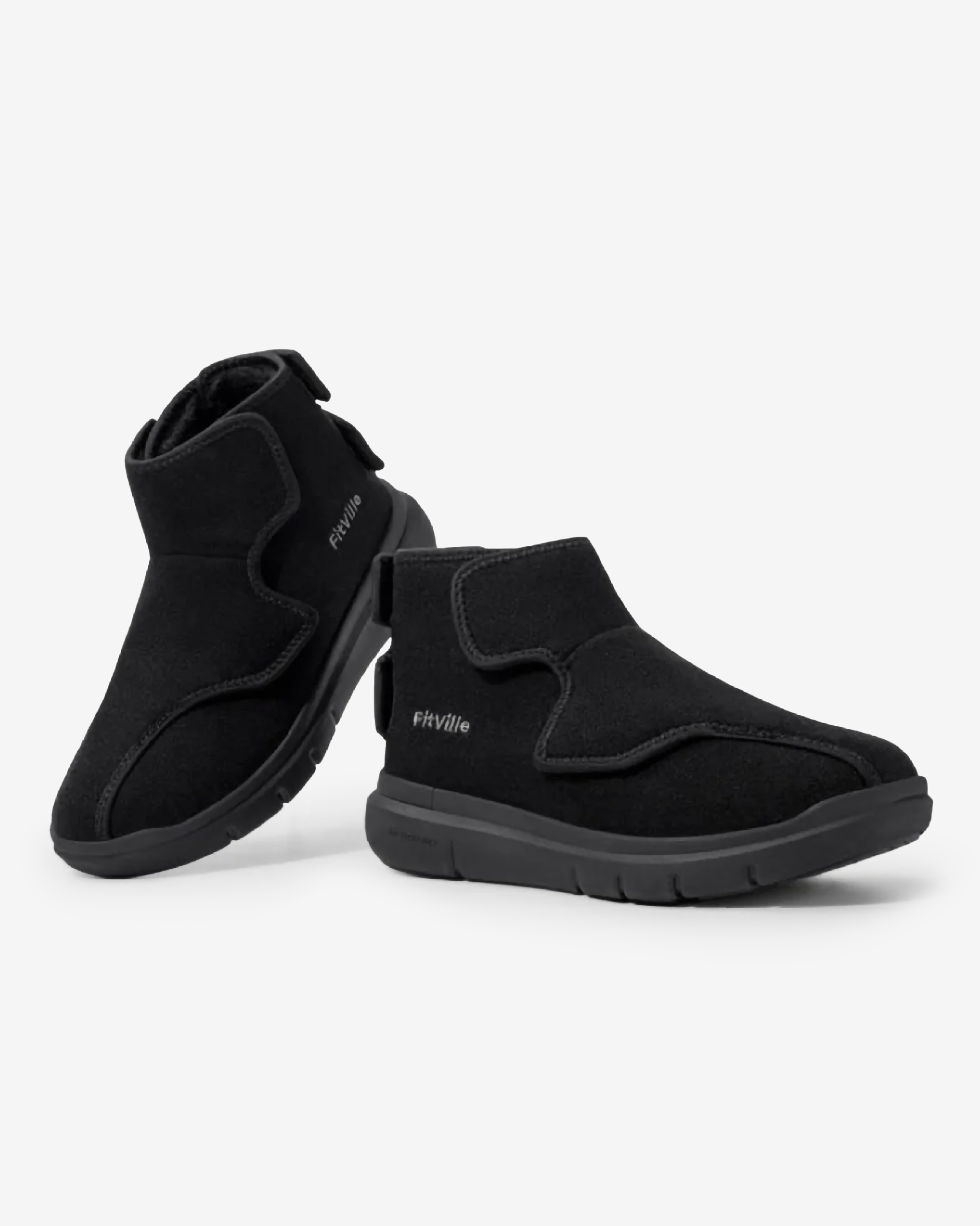 FitVille Women's EasyTop Diabetic Winter Boots V2