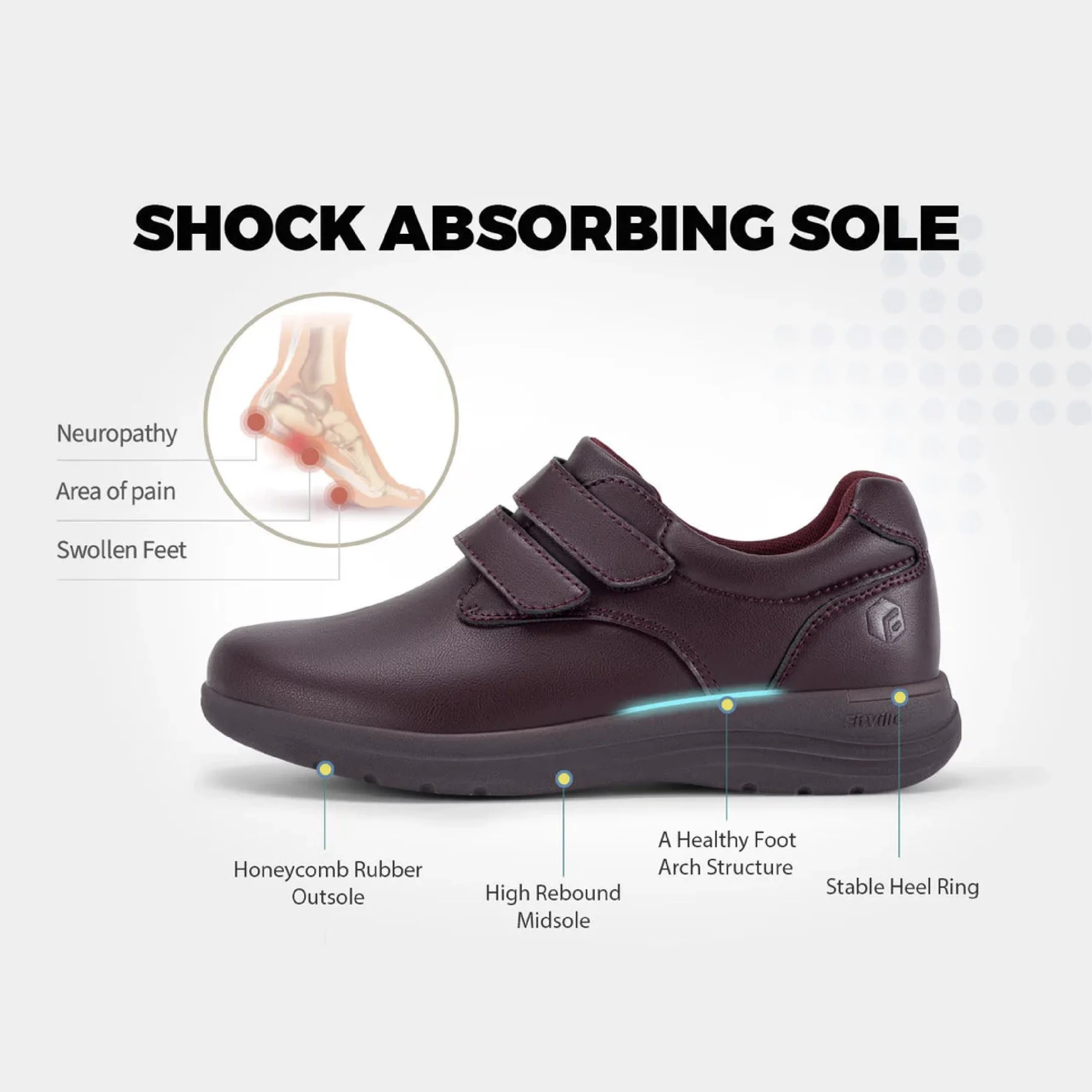 FitVille Women's BriskWalk Elite Dress Shoes