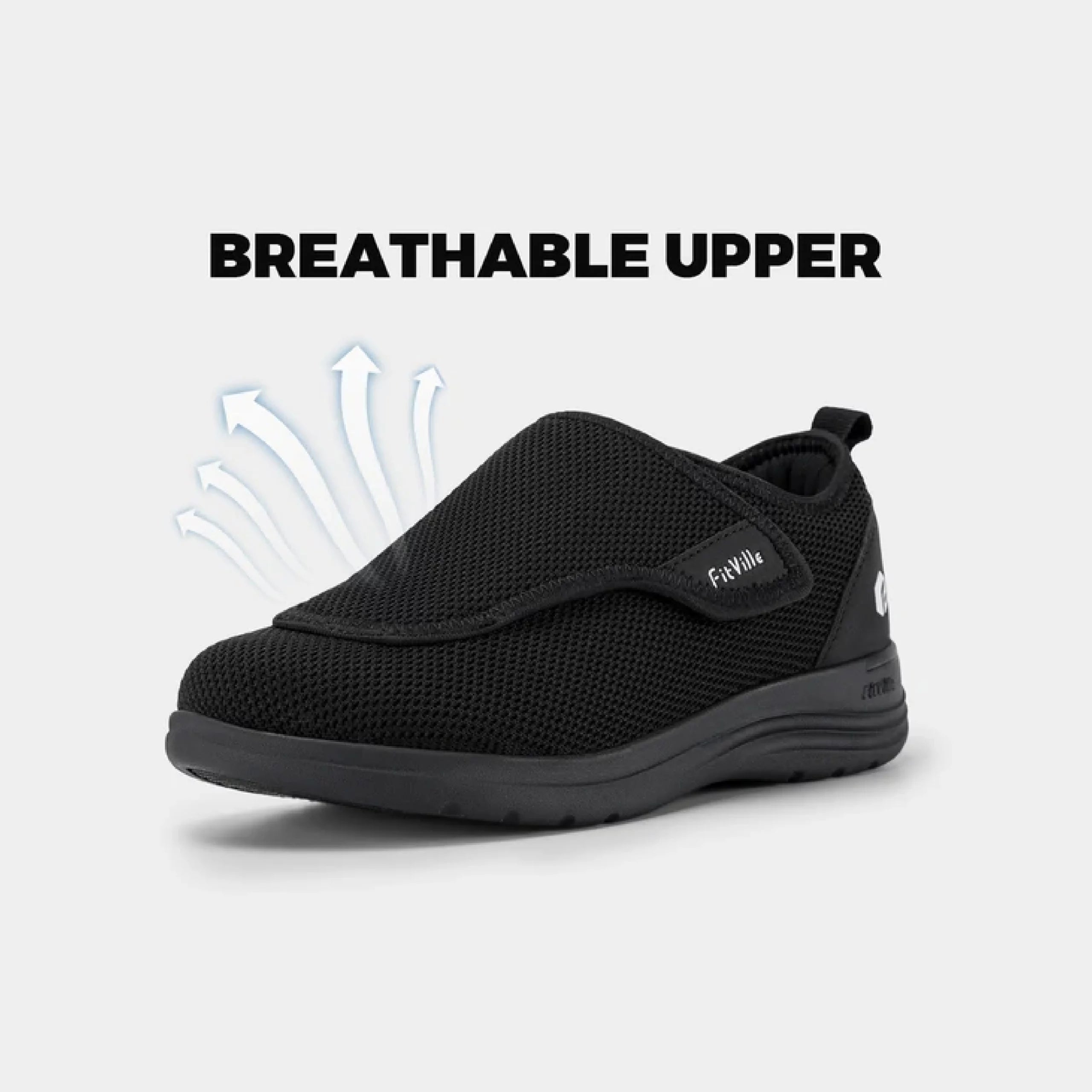 FitVille Women's EasyTop Wings Diabetic Shoes V2