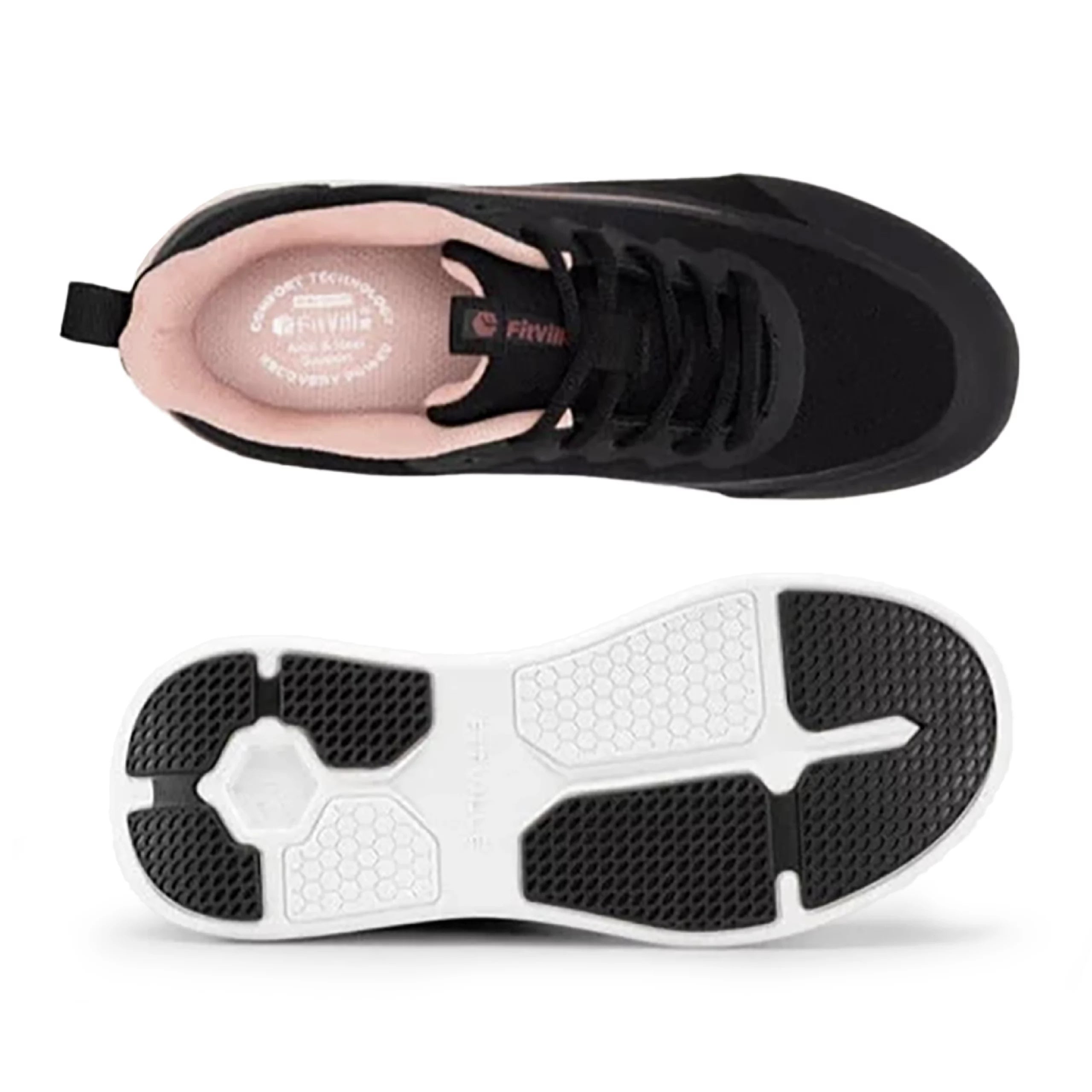 FitVille Women's StepEase Gym Shoes