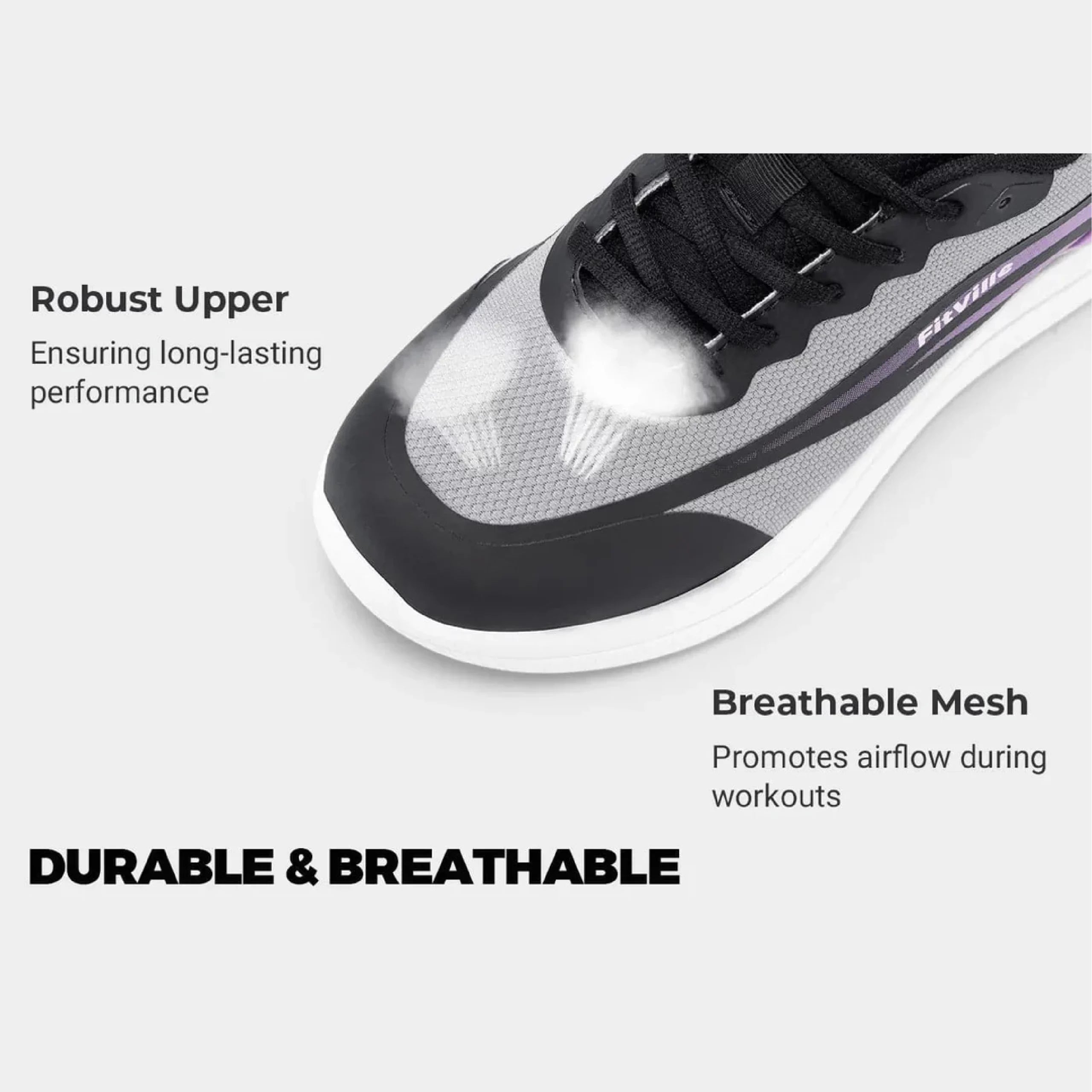 FitVille Women's StepEase Gym Shoes