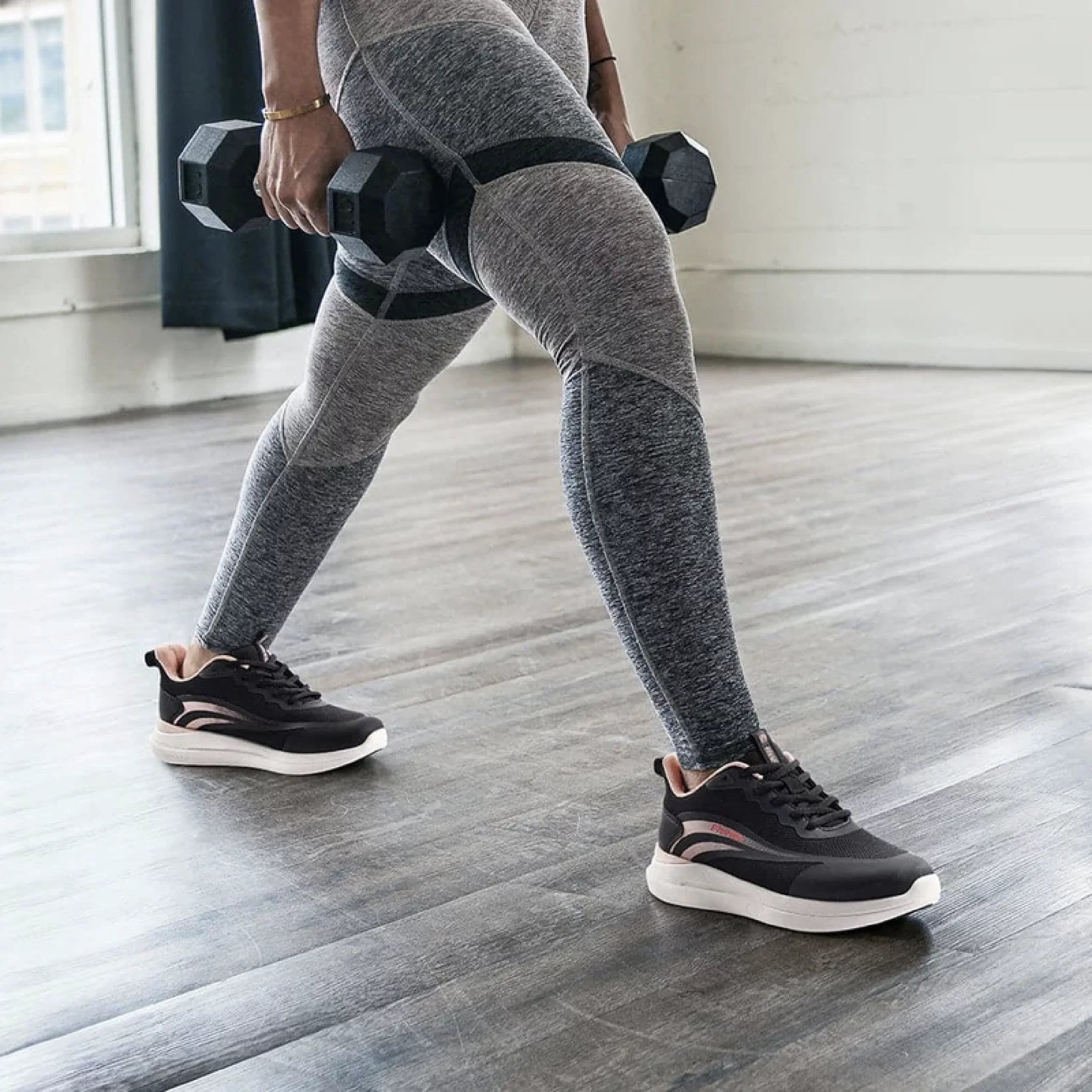 FitVille Women's StepEase Gym Shoes