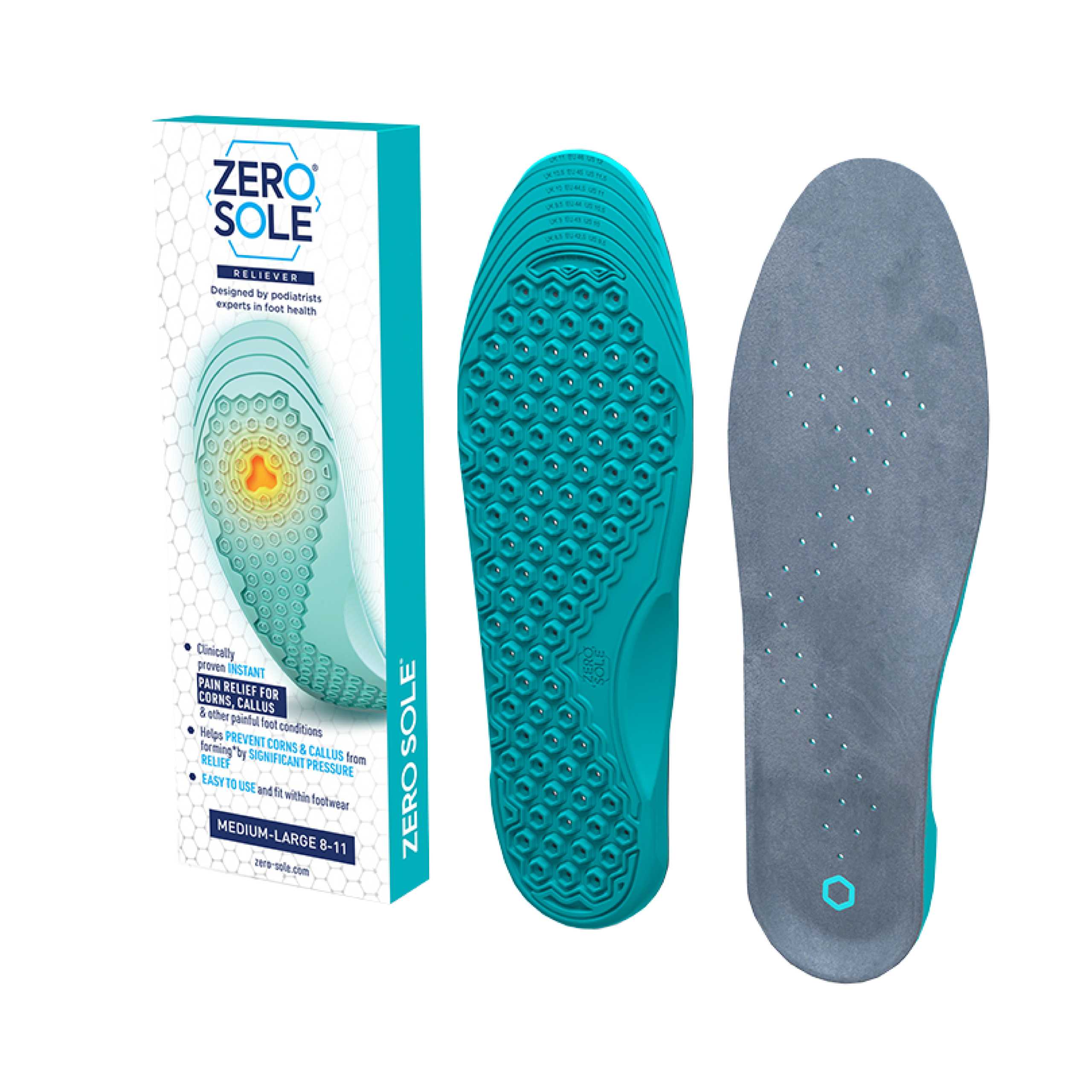 ZeroSole Reliever Gel Insole