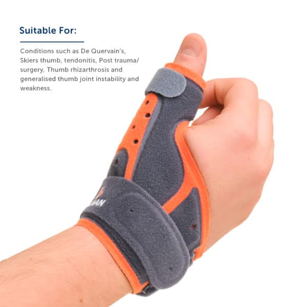 Manutec® Thumb Spica | Premium Thumb Brace for Trapeziometacarpal Joint ...