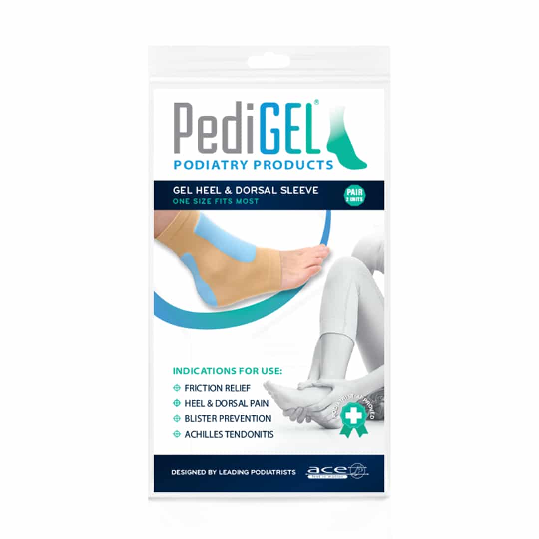PediGel - Gel Dorsal & Achilles Sleeve (2 Units) - Orthotix UK