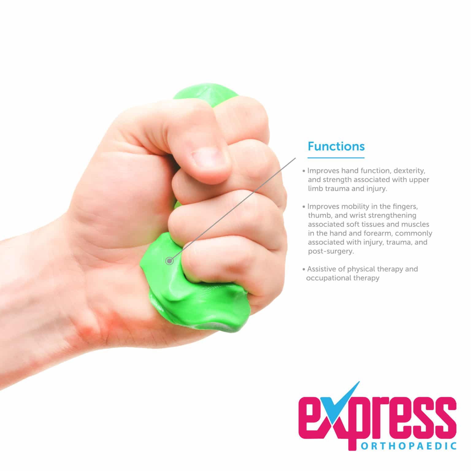 Professional Rehabilitation Hand Therapy Putty Orthotix Uk From £6 95