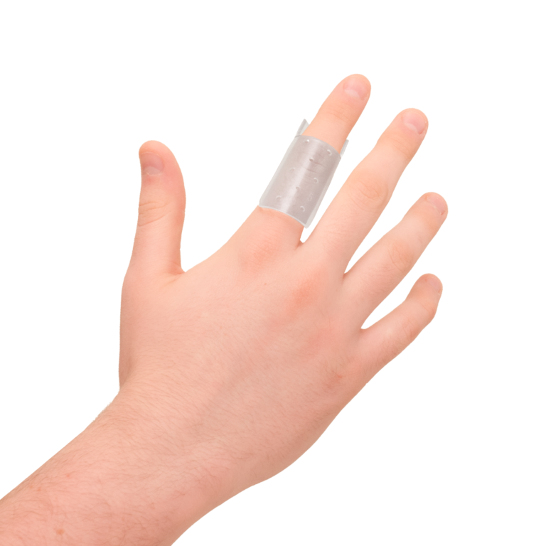 Proximal Finger Splint Rigid Thermoplastic Finger Splint Orthotix UK